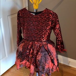 Girls Chasing Fireflies punk devil costume